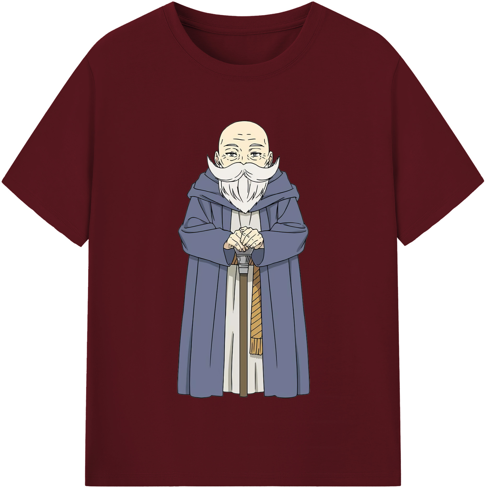 （画像用） 葬送のフリーレン Frieren 綿100％半袖Tシャツ（フロントプリント）